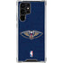 NBA New Orleans Pelicans Distressed Galaxy S24 Ultra Clear Case