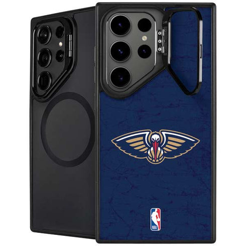 NBA New Orleans Pelicans Distressed Galaxy Cases