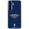 NBA New Orleans Pelicans Distressed Galaxy S25 Plus Clear Case
