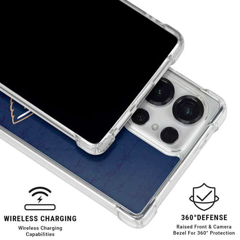 NBA New Orleans Pelicans Distressed Galaxy S25 Ultra Clear Case