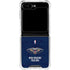 NBA New Orleans Pelicans Distressed Galaxy Z Flip5 5G Clear Case