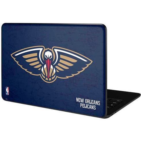 NBA New Orleans Pelicans Distressed Google Pixelbook Go Skin