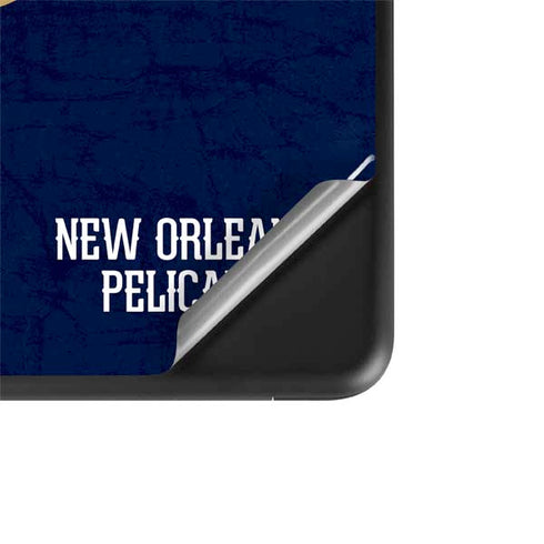 NBA New Orleans Pelicans Distressed Google Pixelbook Go Skin