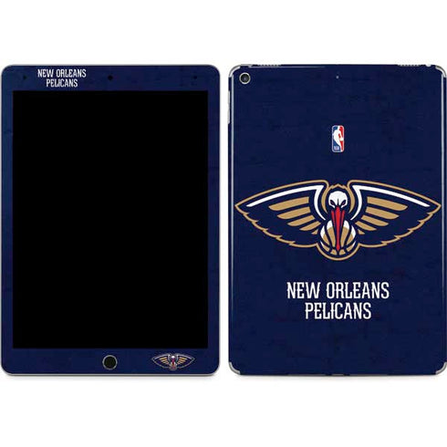 NBA New Orleans Pelicans Distressed iPad Skins