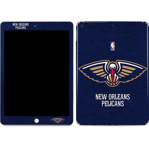 NBA New Orleans Pelicans Distressed Apple iPad Skin