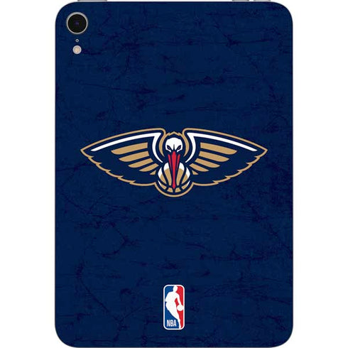 NBA New Orleans Pelicans Distressed Apple iPad Mini Skin