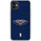 NBA New Orleans Pelicans Distressed iPhone 11 Clear Case