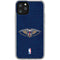 NBA New Orleans Pelicans Distressed iPhone 11 Pro Clear Case