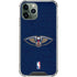 NBA New Orleans Pelicans Distressed iPhone 11 Pro Max Clear Case