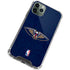 NBA New Orleans Pelicans Distressed iPhone 11 Pro Max Clear Case
