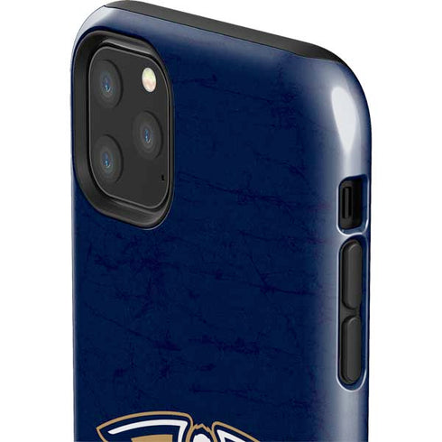 NBA New Orleans Pelicans Distressed iPhone 11 Pro Max Impact Case