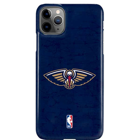 NBA New Orleans Pelicans Distressed iPhone 11 Pro Max Lite Case