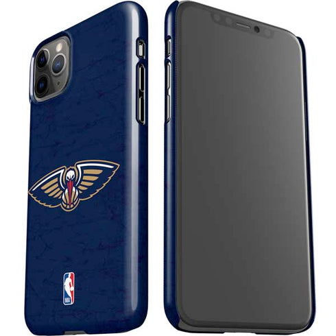 NBA New Orleans Pelicans Distressed iPhone 11 Pro Max Lite Case