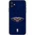 NBA New Orleans Pelicans Distressed iPhone 11 Skin