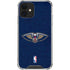 NBA New Orleans Pelicans Distressed iPhone 12 Clear Case