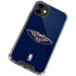 NBA New Orleans Pelicans Distressed iPhone 12 Clear Case
