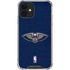 NBA New Orleans Pelicans Distressed iPhone 12 Mini Clear Case
