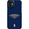 NBA New Orleans Pelicans Distressed iPhone 12 Mini Lite Case