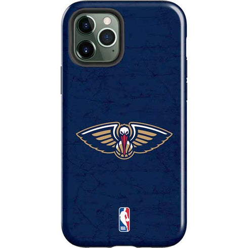 NBA New Orleans Pelicans Distressed iPhone 12 Pro Impact Case