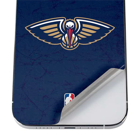 NBA New Orleans Pelicans Distressed iPhone 12 Pro Max Skin