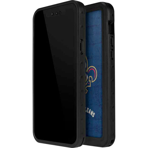 NBA New Orleans Pelicans Distressed iPhone 12 Pro Waterproof Case