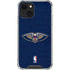 NBA New Orleans Pelicans Distressed iPhone 13 Clear Case