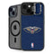 NBA New Orleans Pelicans Distressed iPhone 13 Kickstand Case