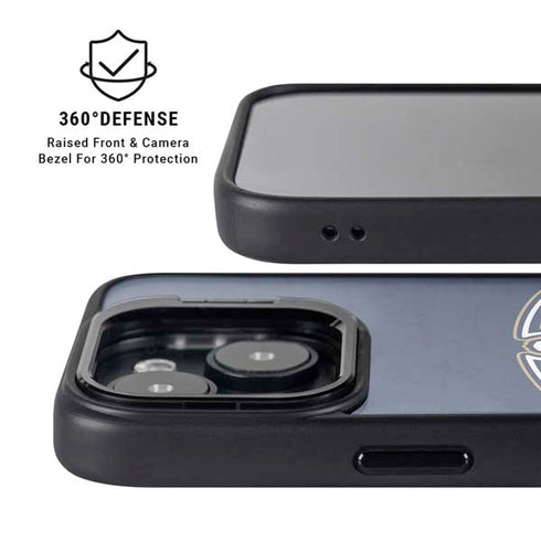 NBA New Orleans Pelicans Distressed iPhone 13 Kickstand Case