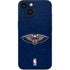 NBA New Orleans Pelicans Distressed iPhone 13 Mini Skin