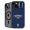 NBA New Orleans Pelicans Distressed iPhone 14 Plus Kickstand Case