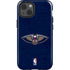 NBA New Orleans Pelicans Distressed iPhone 15 Plus Impact Case
