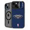NBA New Orleans Pelicans Distressed iPhone 15 Plus Kickstand Case