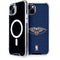 NBA New Orleans Pelicans Distressed iPhone 15 Plus MagSafe Case