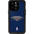 NBA New Orleans Pelicans Distressed iPhone 15 Pro Waterproof Case