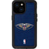 NBA New Orleans Pelicans Distressed iPhone 15 Waterproof Case