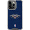 NBA New Orleans Pelicans Distressed iPhone 16 Pro Max Clear Case