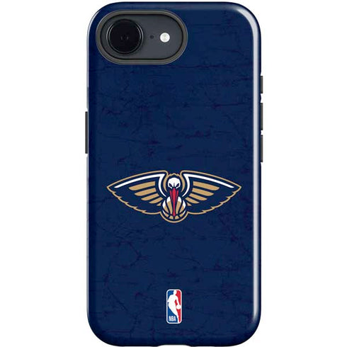 NBA New Orleans Pelicans Distressed iPhone 16e Impact Case