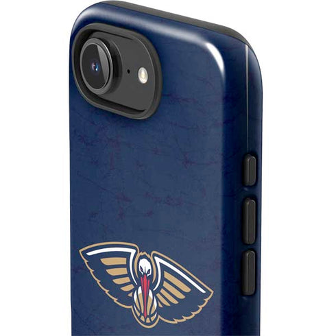 NBA New Orleans Pelicans Distressed iPhone 16e Impact Case