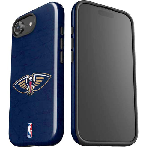 NBA New Orleans Pelicans Distressed iPhone 16e Impact Case