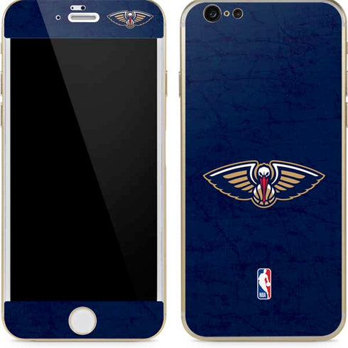 NBA New Orleans Pelicans Distressed iPhone 6/6s Skin