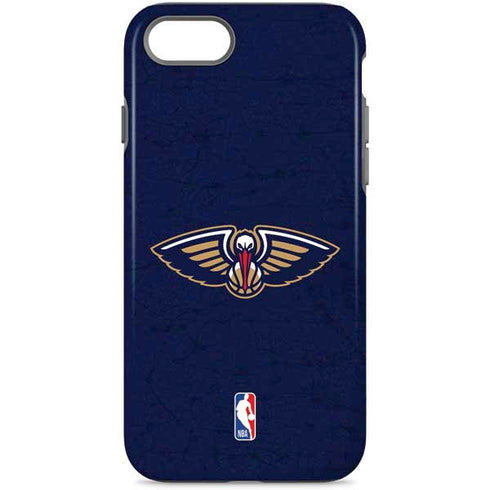 NBA New Orleans Pelicans Distressed iPhone Cases