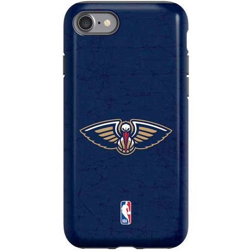 NBA New Orleans Pelicans Distressed iPhone SE (2nd & 3rd Gen) Pro Case
