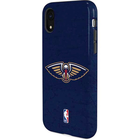 NBA New Orleans Pelicans Distressed iPhone XR Pro Case