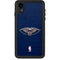 NBA New Orleans Pelicans Distressed iPhone XR Waterproof Case