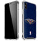 NBA New Orleans Pelicans Distressed iPhone XS Max Clear Case
