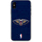 NBA New Orleans Pelicans Distressed iPhone XS Skin