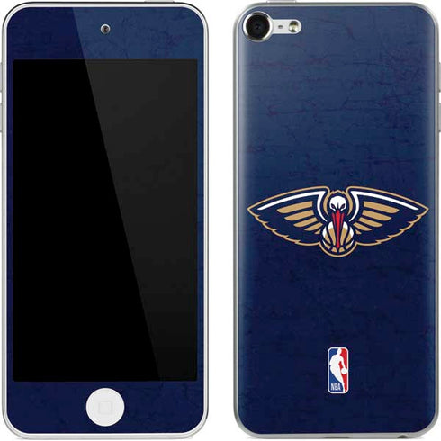 NBA New Orleans Pelicans Distressed Apple iPod Skin