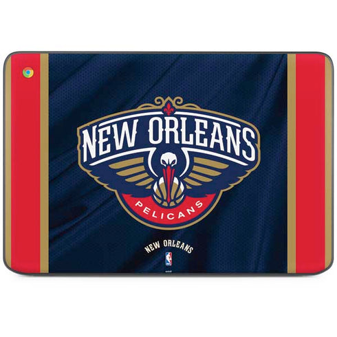 NBA New Orleans Pelicans Jersey HP Chromebook Skin