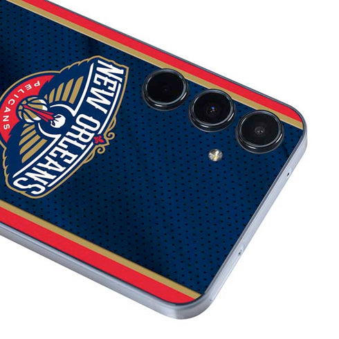 NBA New Orleans Pelicans Jersey Galaxy A55 5G Skin