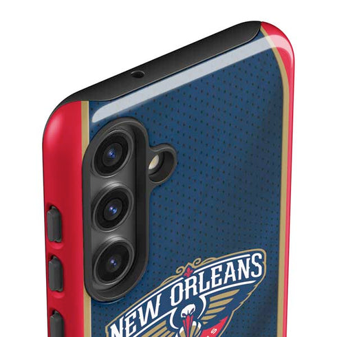 NBA New Orleans Pelicans Jersey Galaxy S25 Plus Impact Case